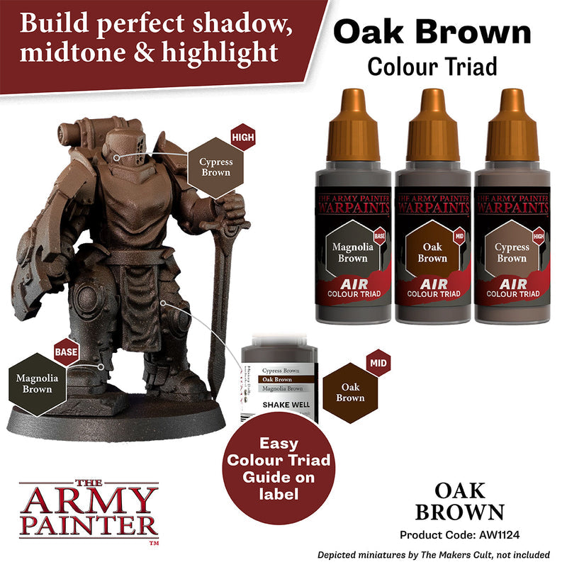 Army Painter Warpaints Air: Oak Brown