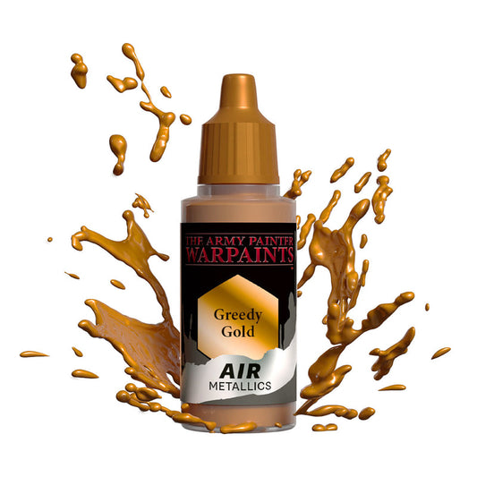 Army Painter: Warpaints Air Metallics - Greedy Gold