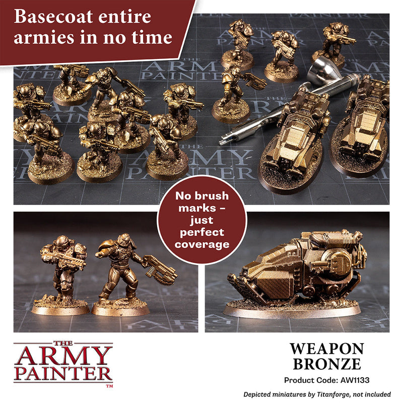 Army Painter: Warpaints Air Metallics - Weapon Bronze
