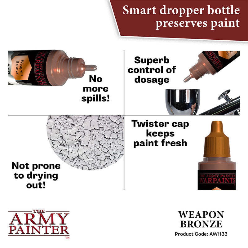 Army Painter: Warpaints Air Metallics - Weapon Bronze