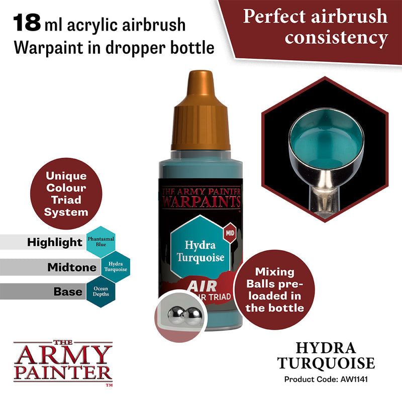 Army Painter Warpaints Air: Hydra Turquoise
