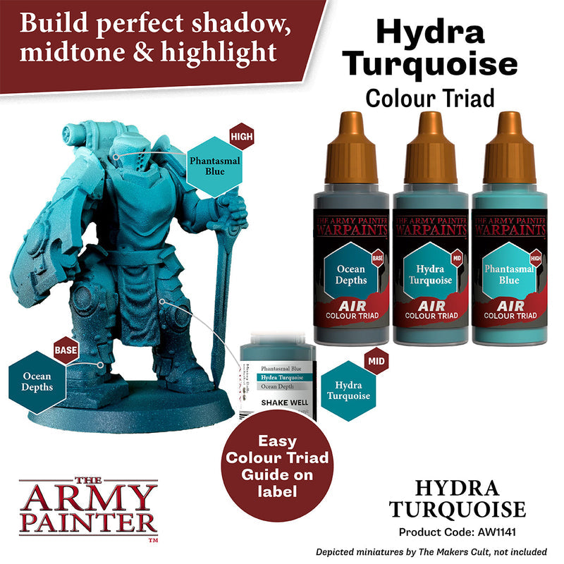 Army Painter Warpaints Air: Hydra Turquoise