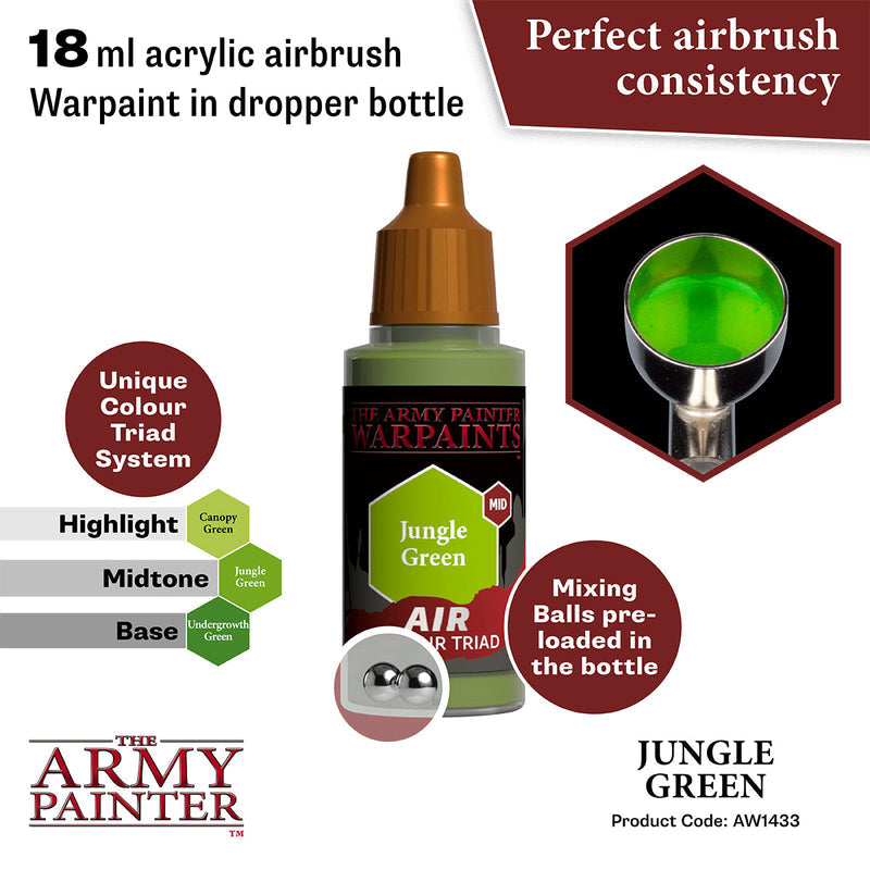 Army Painter Warpaints Air: Jungle Green