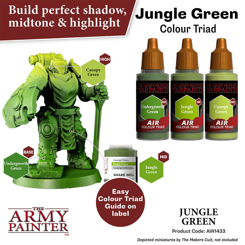 Army Painter Warpaints Air: Jungle Green