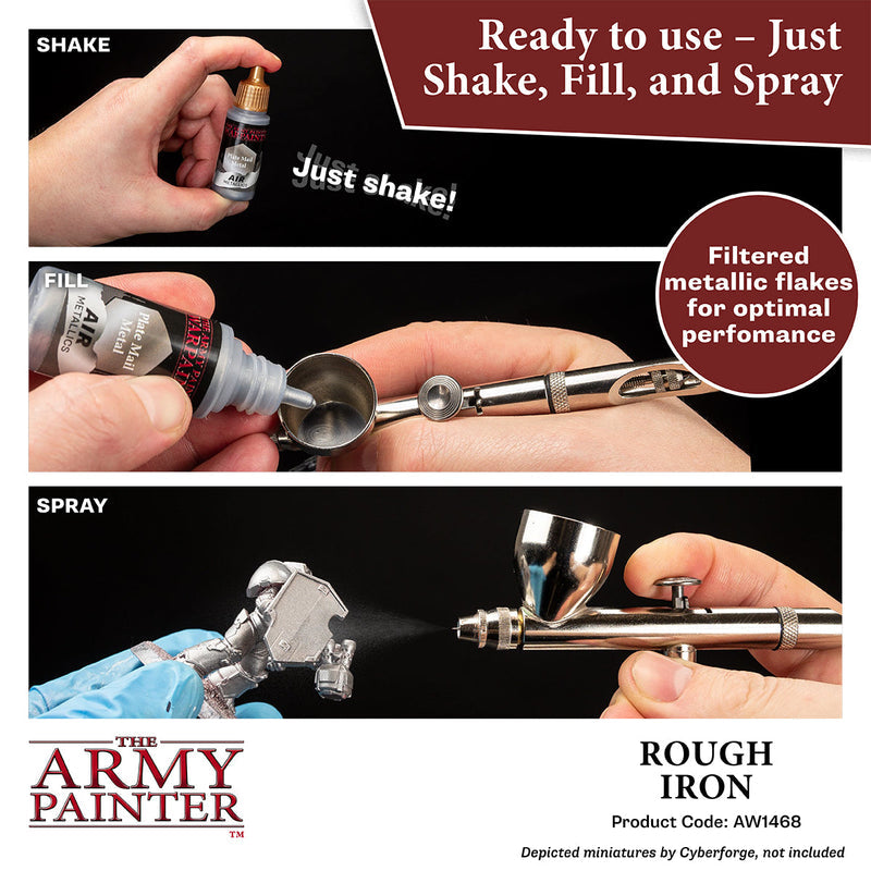 Army Painter: Warpaints Air Metallics - Rough Iron