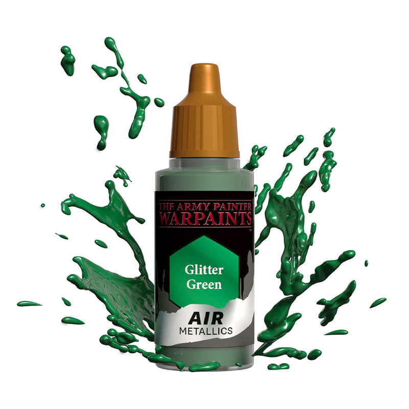 Army Painter: Warpaints Air Metallics - Glitter Green