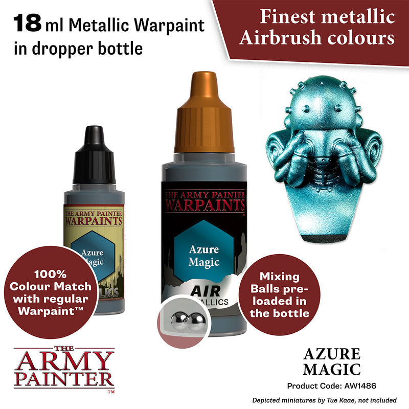 Army Painter: Warpaints Air Metallics - Azure Magic