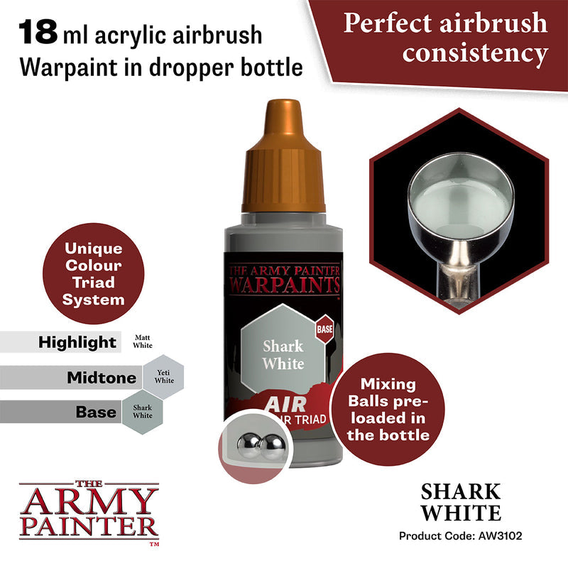 Army Painter Warpaints Air: Shark White