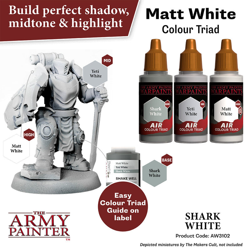 Army Painter Warpaints Air: Shark White