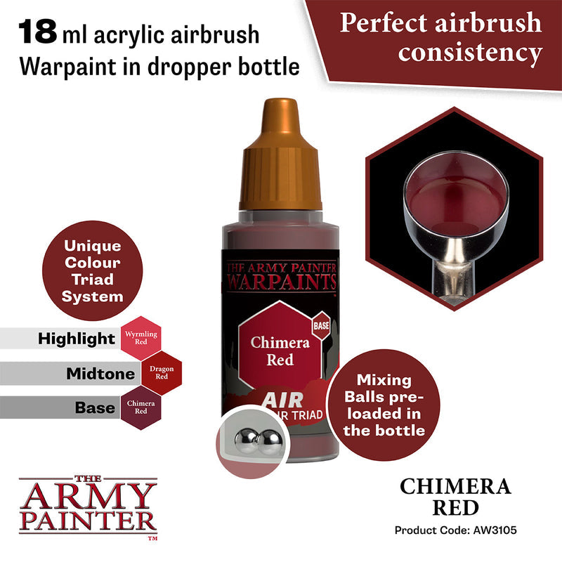 Army Painter Warpaints Air: Chimera Red