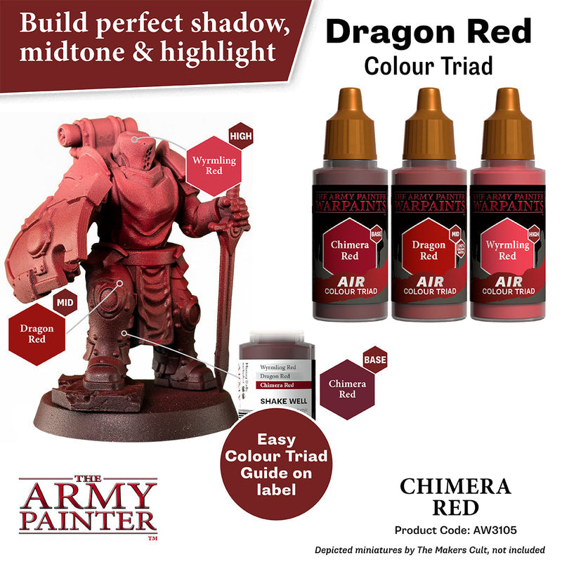 Army Painter Warpaints Air: Chimera Red
