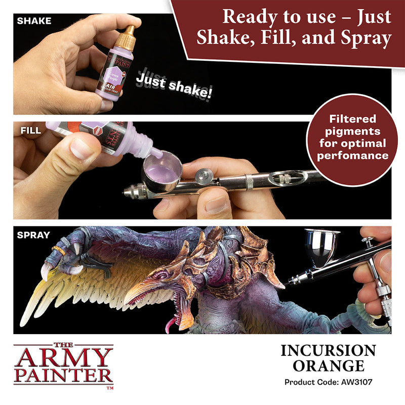 Army Painter Warpaints Air: Incursion Orange