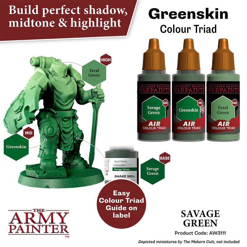 Army Painter Warpaints Air: Savage Green