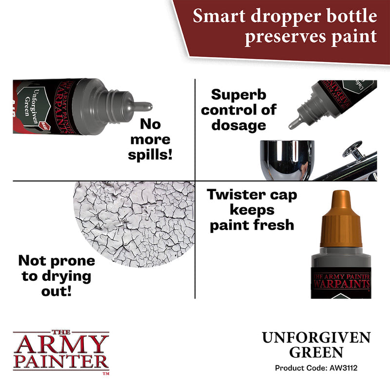 Army Painter Warpaints Air: Unforgiven Green