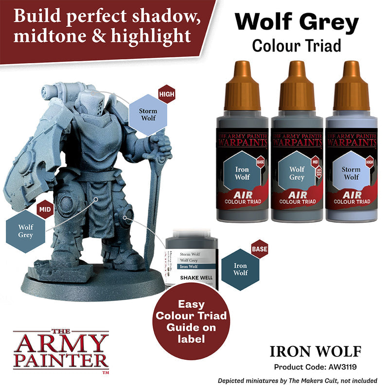 Army Painter Warpaints Air: Iron Wolf