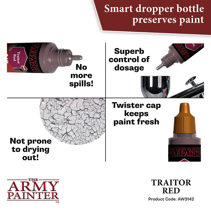 Army Painter Warpaints Air: Traitor Red