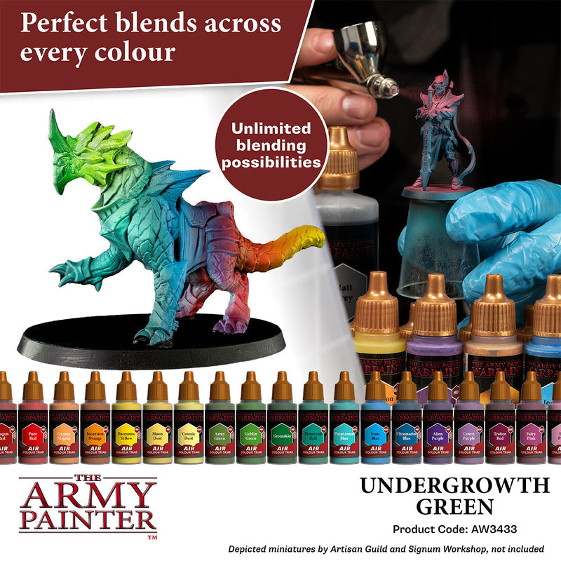 Army Painter Warpaints Air: Undergrowth Green
