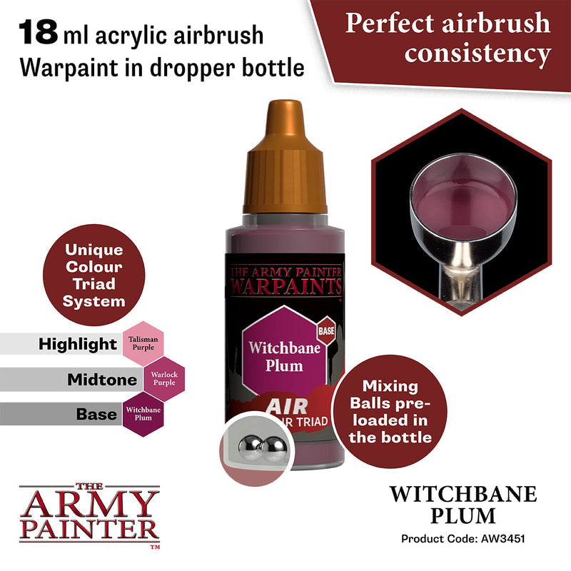 Army Painter Warpaints Air: Witchbane Plum