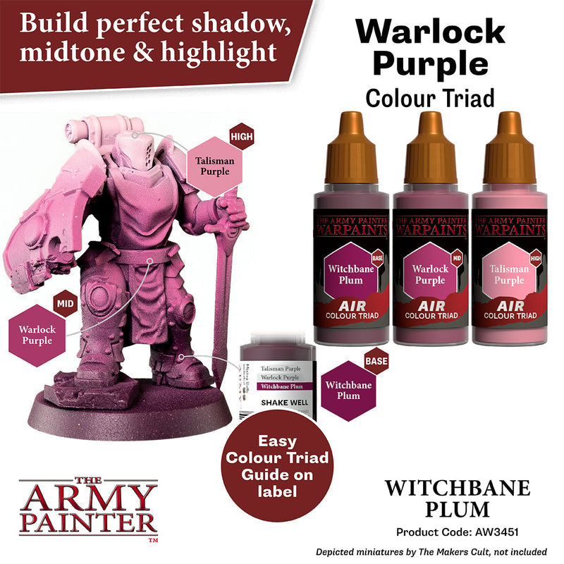 Army Painter Warpaints Air: Witchbane Plum