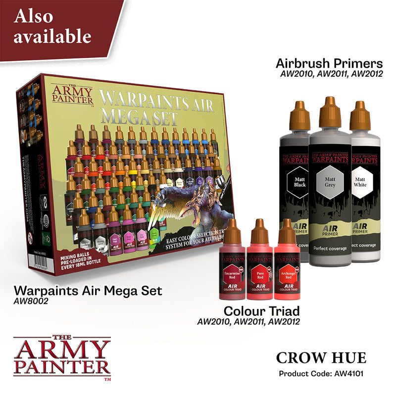 Army Painter Warpaints Air: Crow Hue