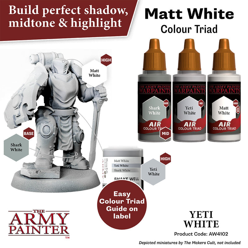 Army Painter Warpaints Air: Yeti White
