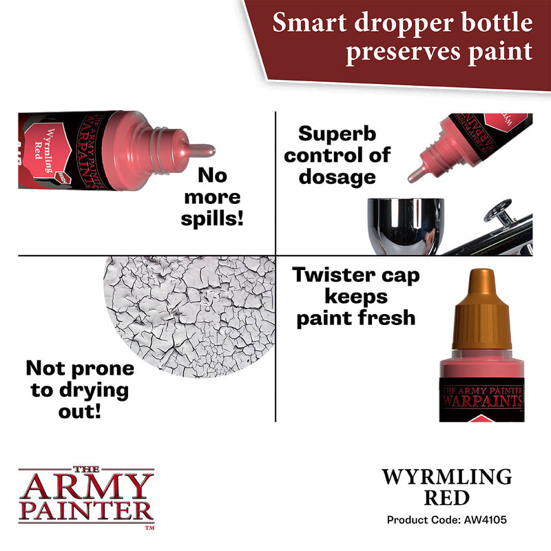 Army Painter Warpaints Air: Wyrmling Red