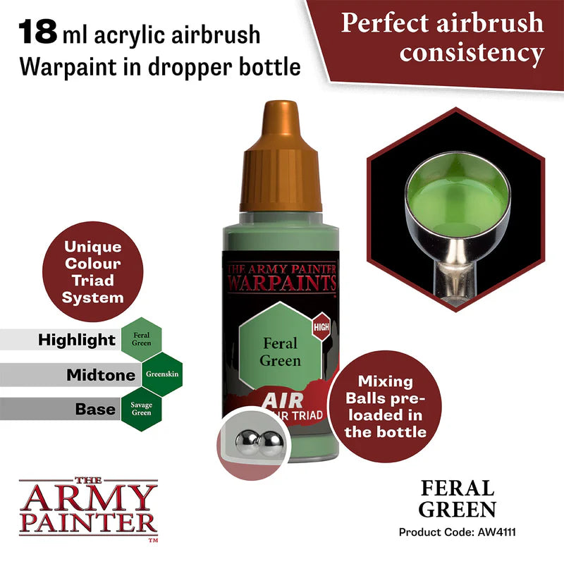 Army Painter: Warpaints Air - Feral Green