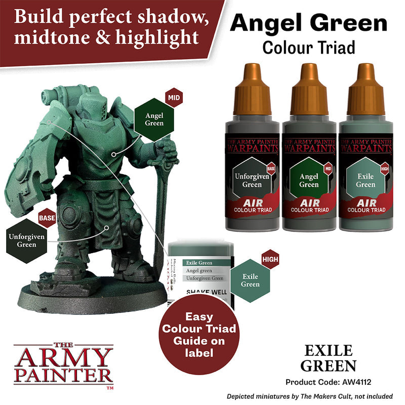 Army Painter Warpaints Air: Exile Green