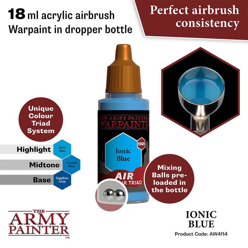 Army Painter Warpaints Air: Ionic Blue