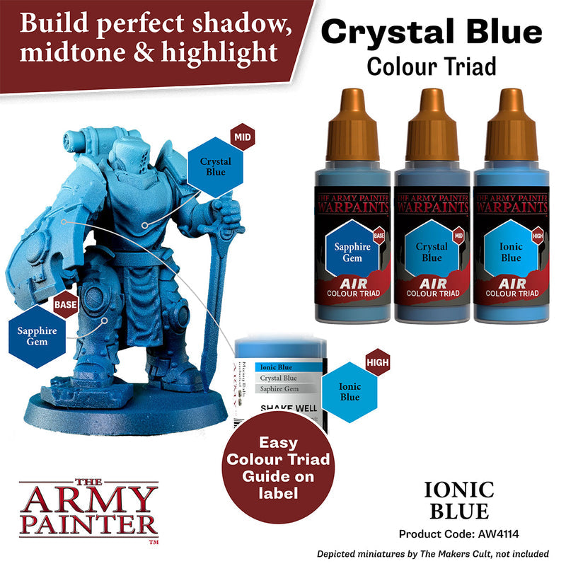 Army Painter Warpaints Air: Ionic Blue