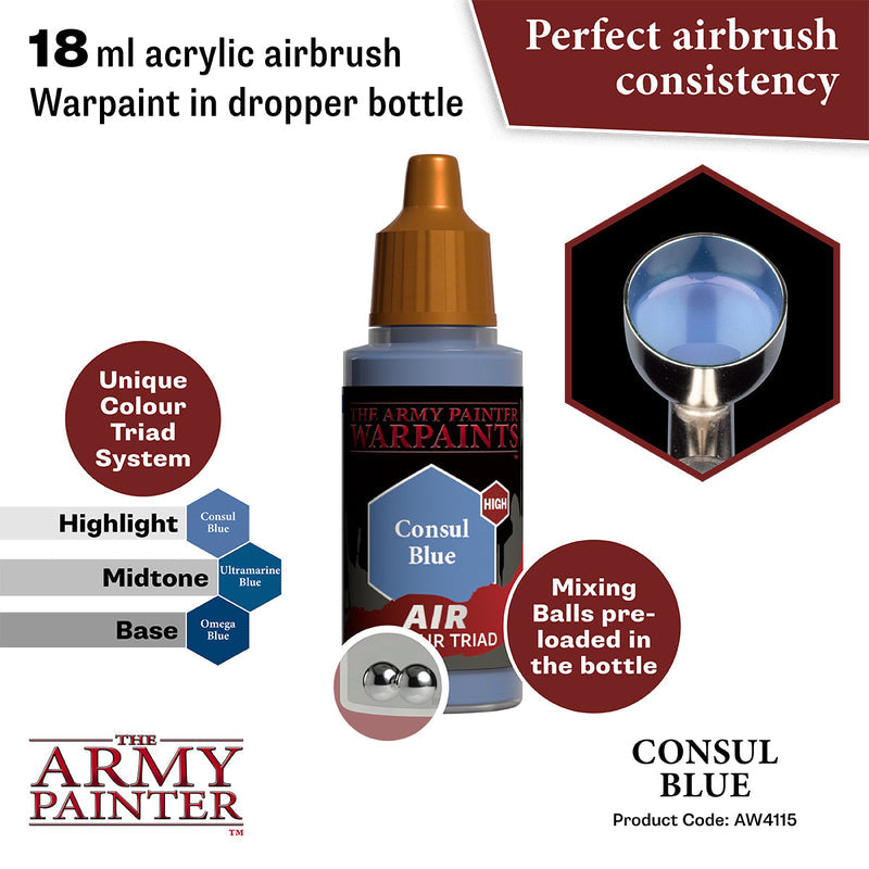 Army Painter Warpaints Air: Consul Blue