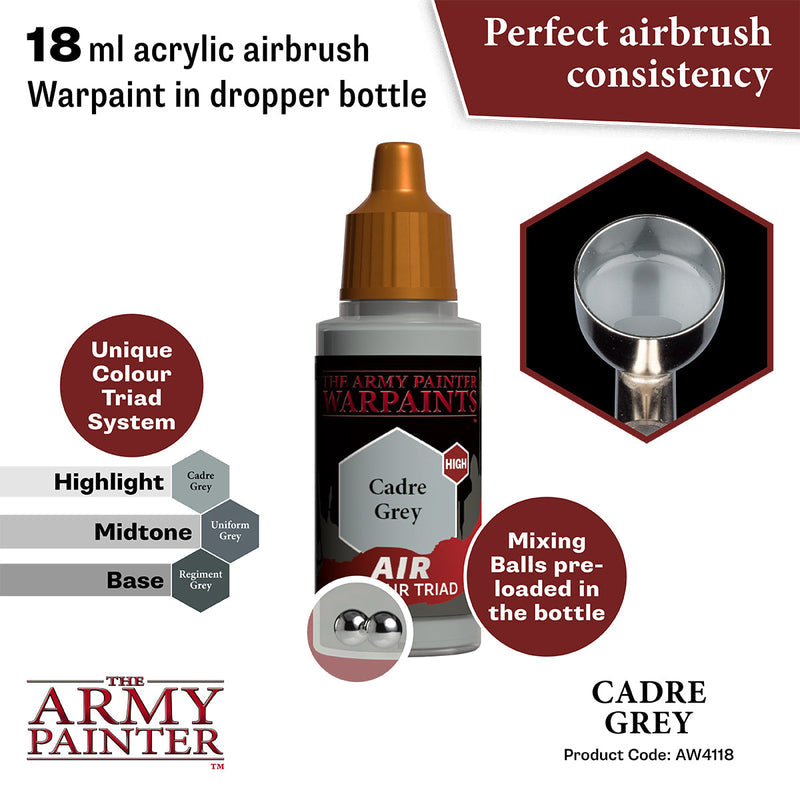 Army Painter Warpaints Air: Cadre Grey