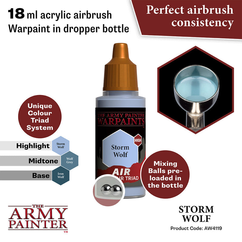 Army Painter Warpaints Air: Storm Wolf