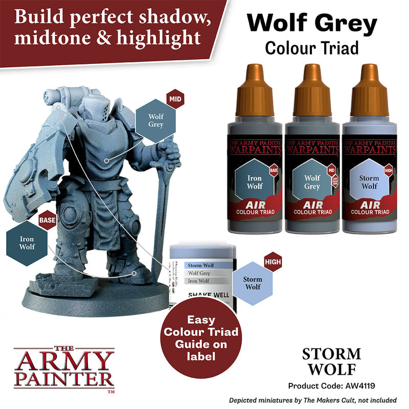 Army Painter Warpaints Air: Storm Wolf
