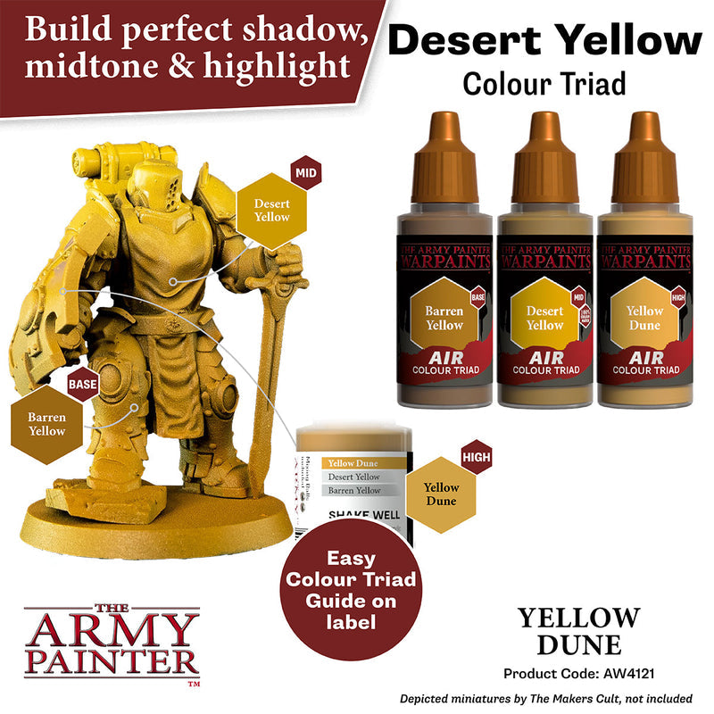 Army Painter Warpaints Air: Yellow Dune