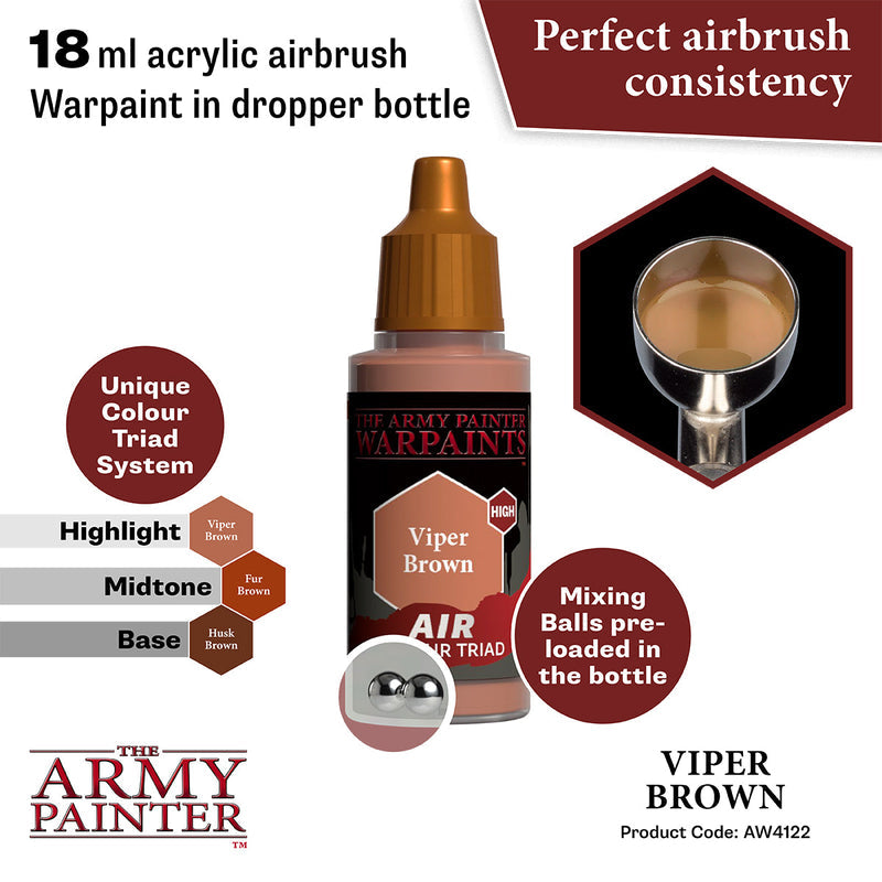 Army Painter Warpaints Air: Viper Brown