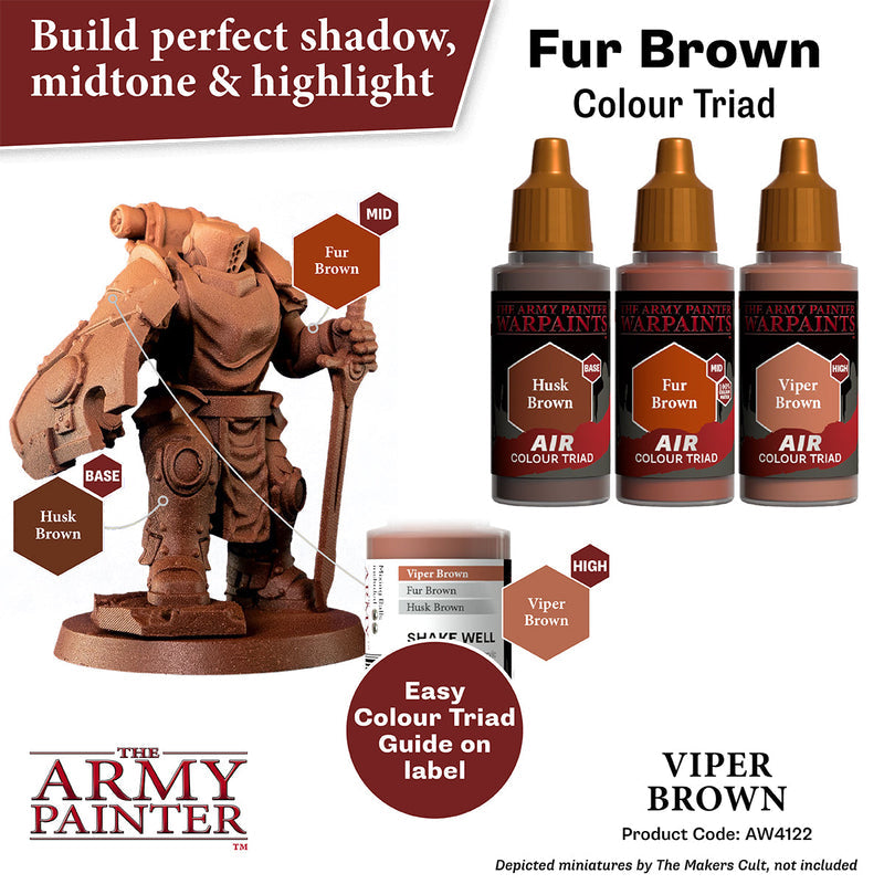 Army Painter Warpaints Air: Viper Brown