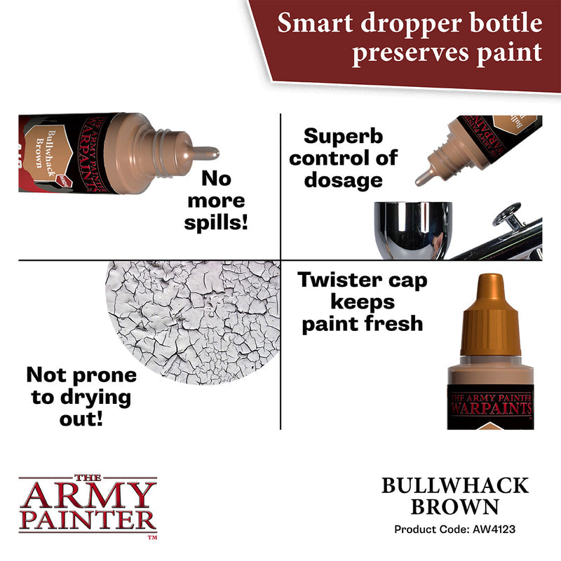 Army Painter Warpaints Air: Bullwhack Brown