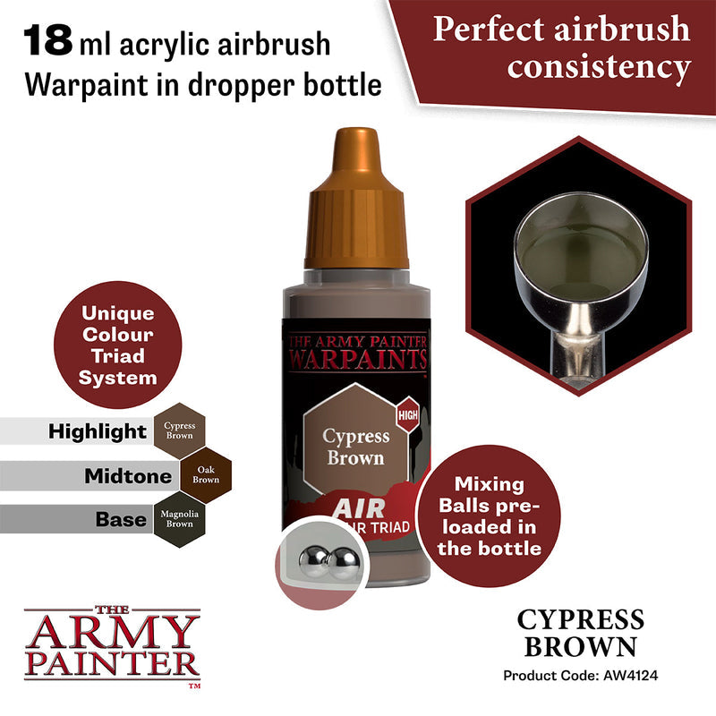 Army Painter Warpaints Air: Cypress Brown