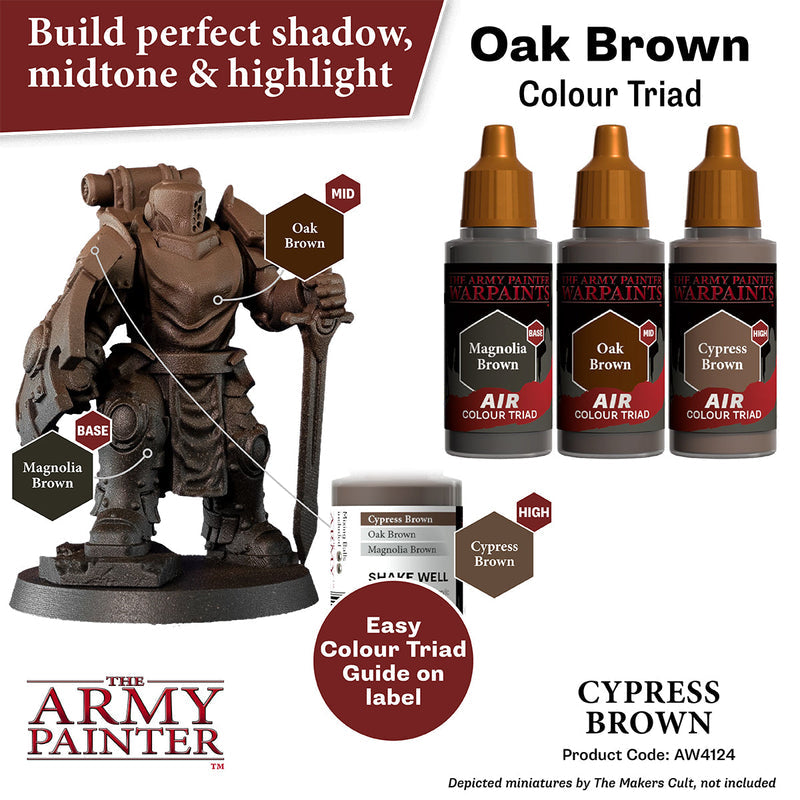 Army Painter Warpaints Air: Cypress Brown