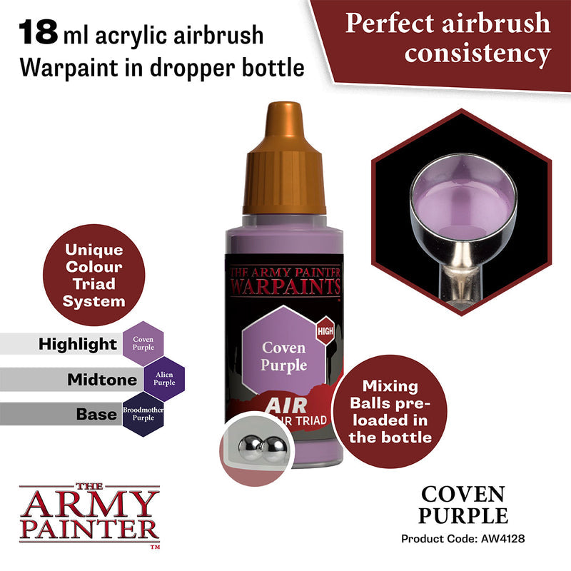 Army Painter Warpaints Air: Coven Purple