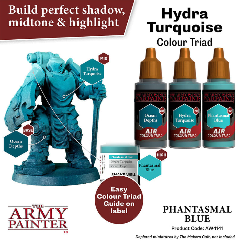 Army Painter Warpaints Air: Phantasmal Blue