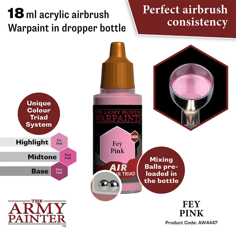 Army Painter Warpaints Air: Fey Pink