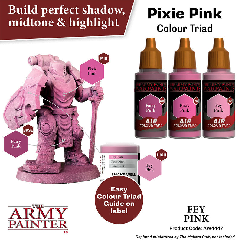 Army Painter Warpaints Air: Fey Pink