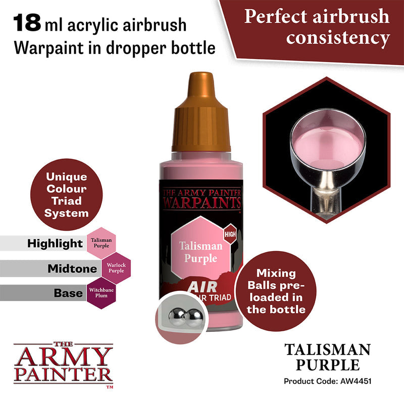Army Painter Warpaints Air: Talisman Purple