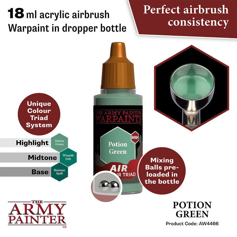 Army Painter Warpaints Air: Potion Green