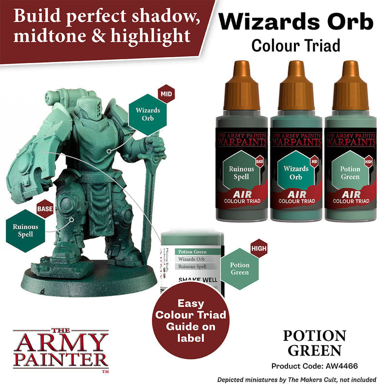 Army Painter Warpaints Air: Potion Green