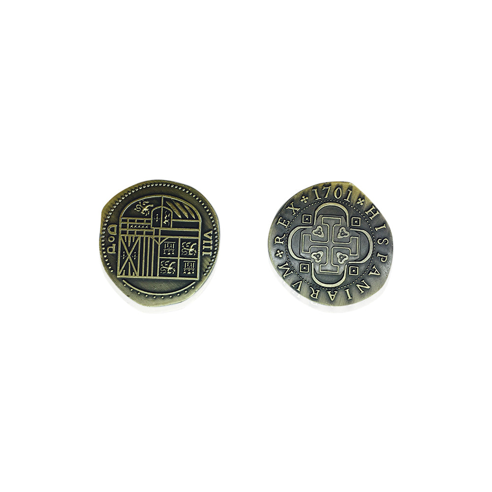 Adventure Coins – Pirate Doubloon Metal Coins Variety Pack Set of 10 Historical