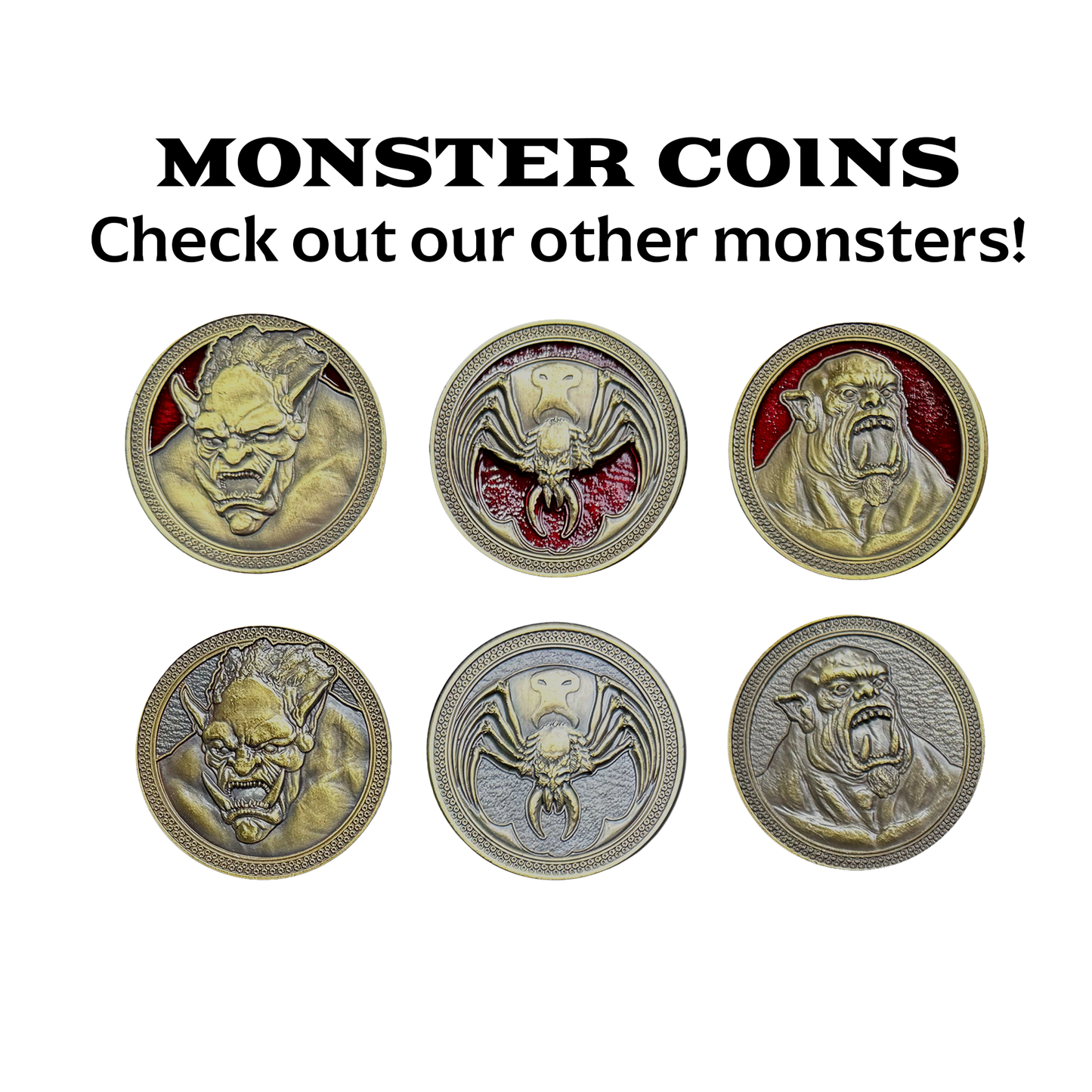Monster Coins - Troll - 3 Pack