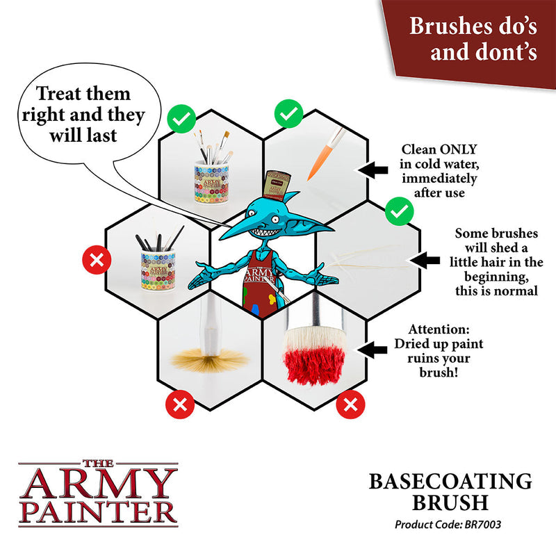 The Army Painter: Hobby Brush - Basecoating